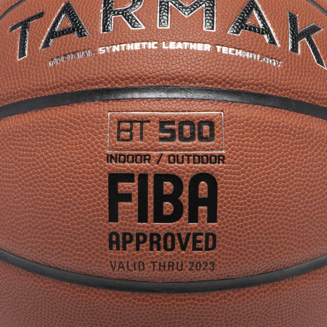 Size 7 Basketball - Bt500, Indigo, No Color, large image number 10