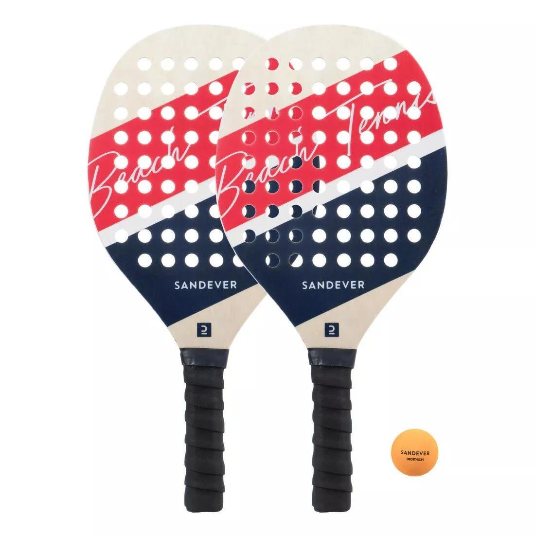Beach Tennis Racket Set - Bt130 Experience, Multicolour, No Color, large image number 1