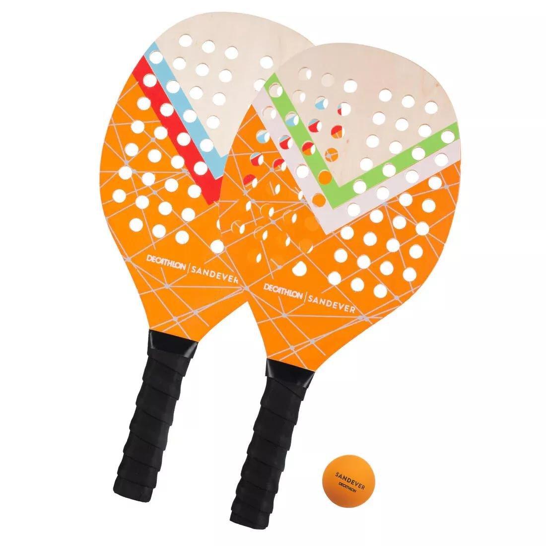 Beach Tennis Racket Set - Bt130 Experience, Multicolour, No Color, large image number 3