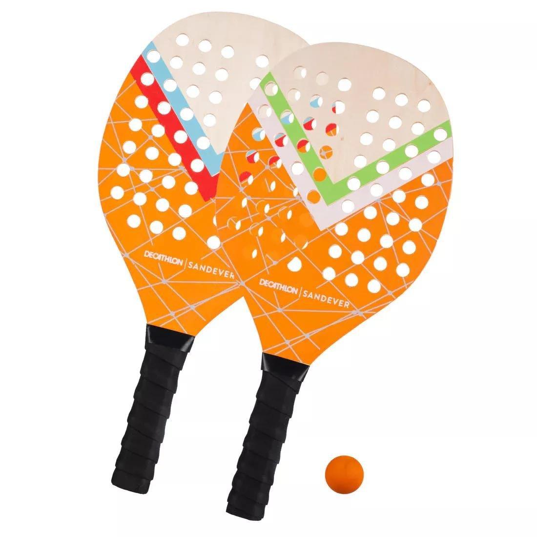 Beach Tennis Racket Set - Bt130 Experience, Multicolour, No Color, large image number 4