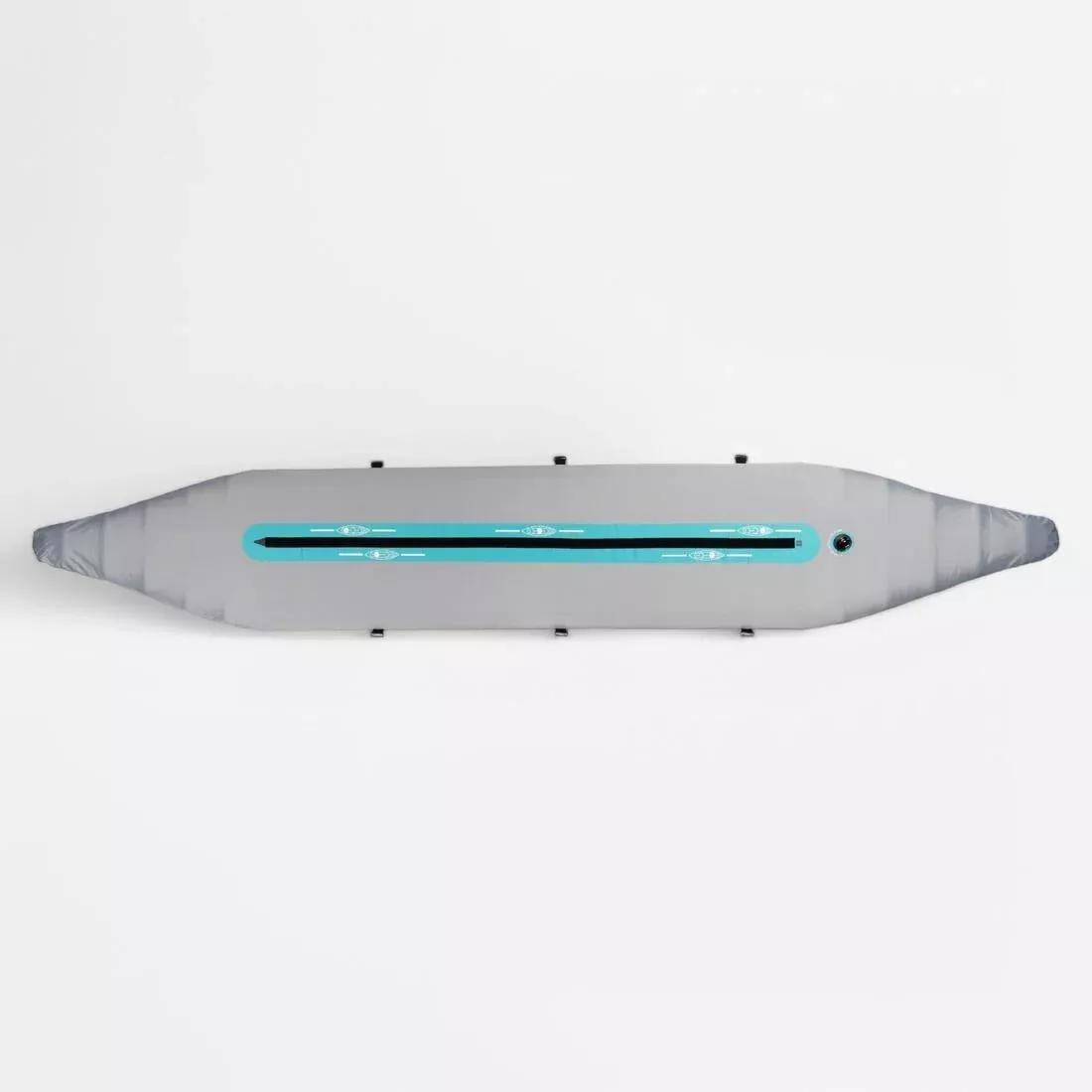 Textile Floor Cover, Spare Part For The Itiwit/Tribord 100 2-Seater Kayak, Blue, No Color, large image number 0