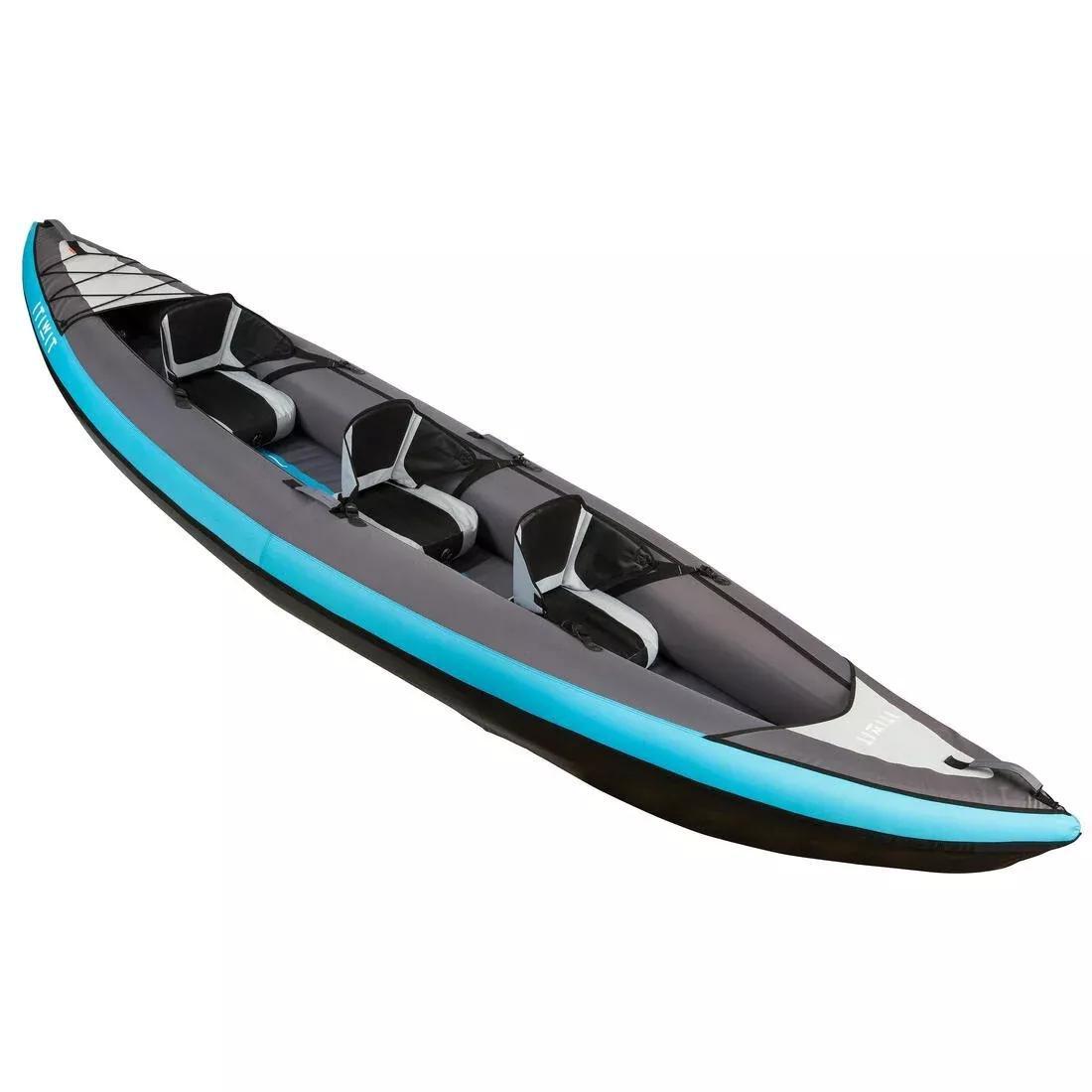 Textile Floor Cover, Spare Part For The Itiwit/Tribord 100 2-Seater Kayak, Blue, No Color, large image number 5