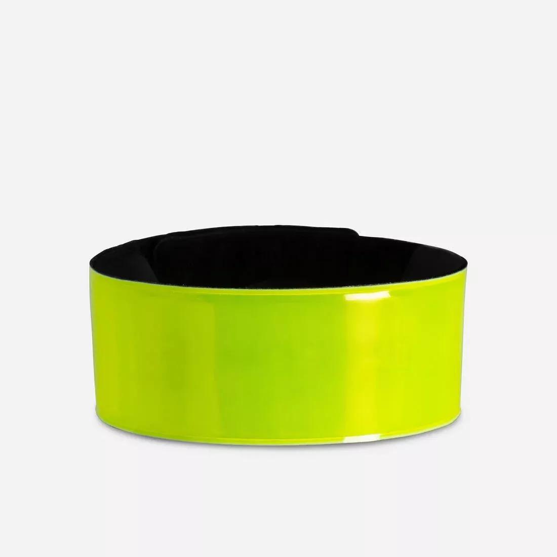 Cycling Visibility Armband, Neon Yellow, No Color, medium