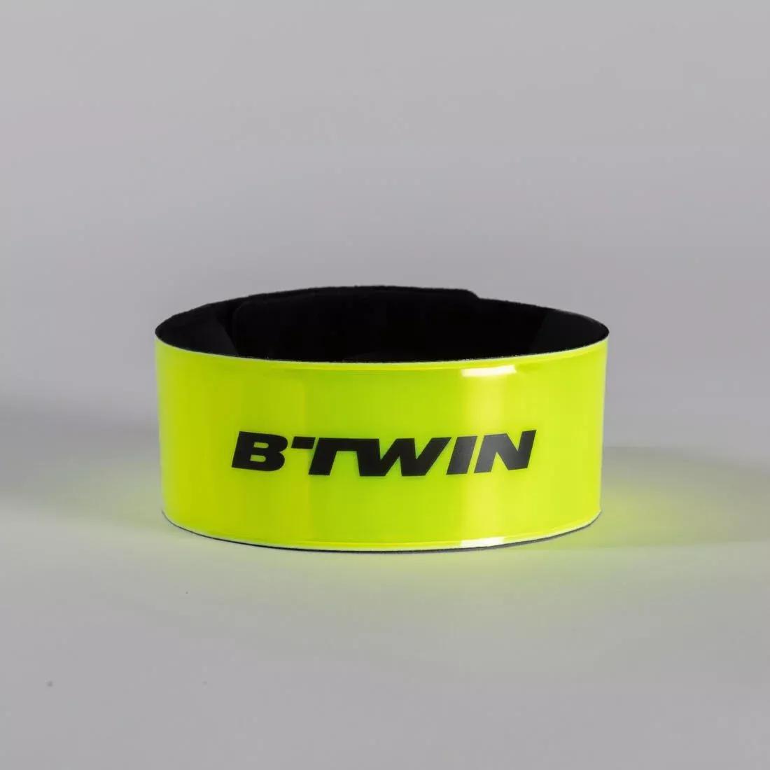 FLUO NEON YELLOW Cycling Visibility Armband - Neon, No Color, large image number 6