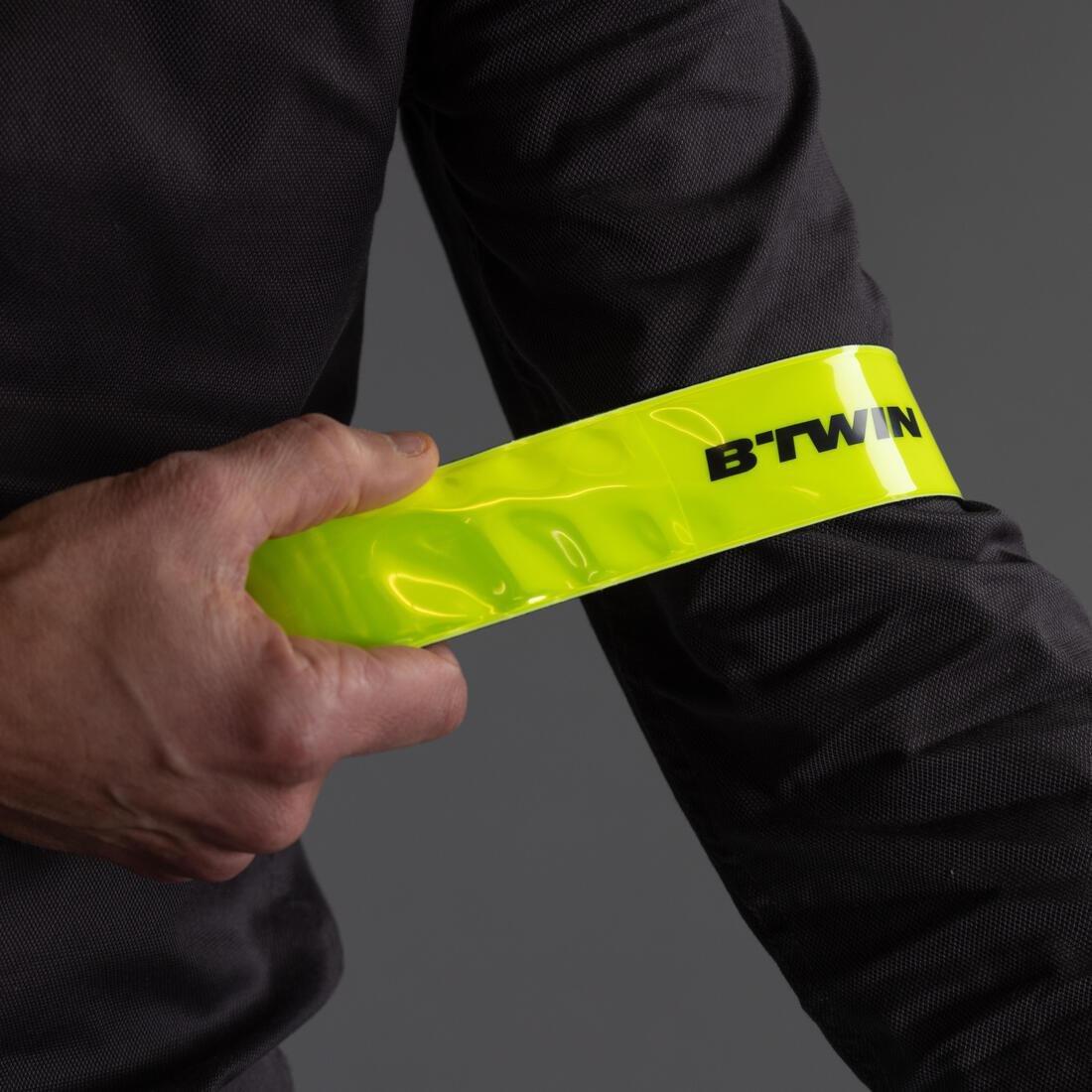FLUO NEON YELLOW Cycling Visibility Armband - Neon, No Color, large image number 7