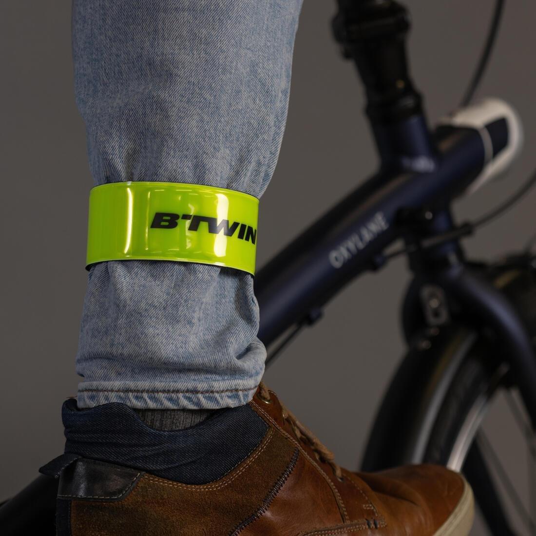 FLUO NEON YELLOW Cycling Visibility Armband - Neon, No Color, large image number 8