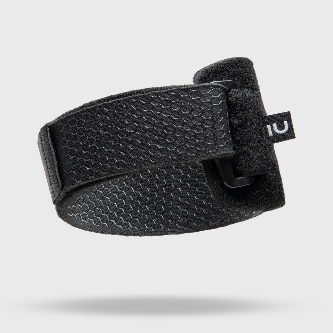 Adult Right/Left Supportive Elbow Strap - R500, Black, No Color, large image number 5