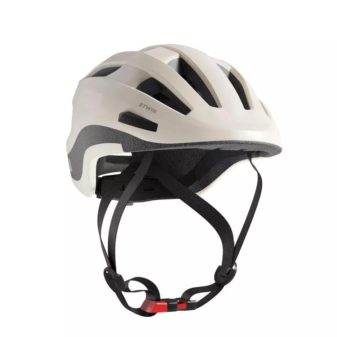 City Cycling Helmet, cream beige, , large image number 0