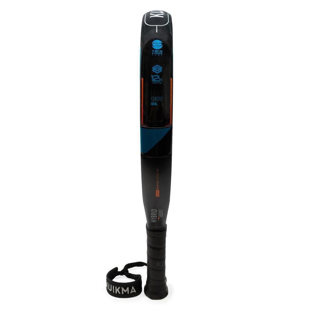 Adult Padel Racket - Pr 990 Hybrid Soft - Black/Blue, No Color, large image number 4