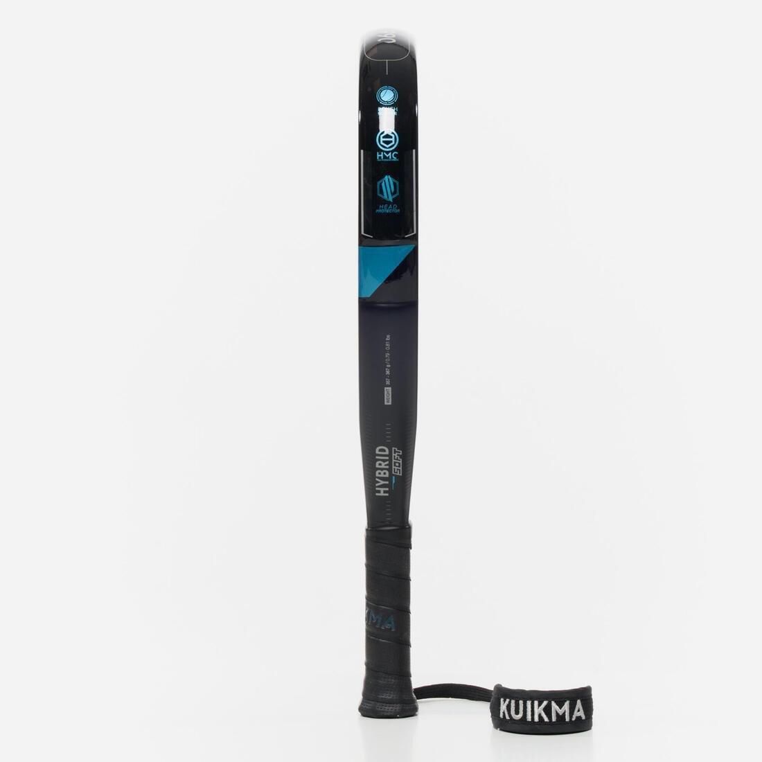 Adult Padel Racket - Pr 990 Hybrid Soft - Black/Blue, No Color, large image number 12