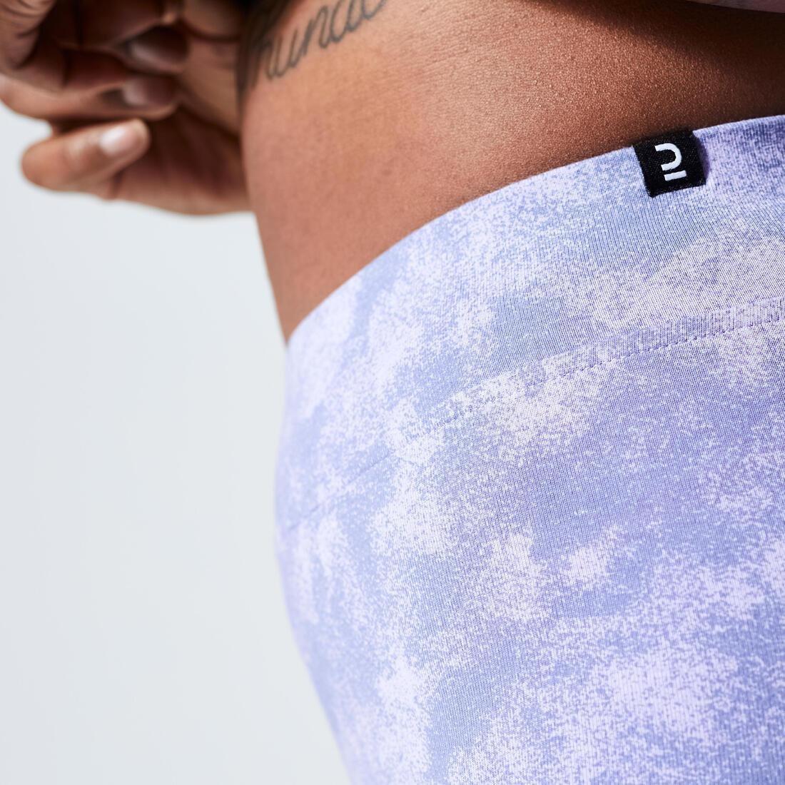 Women Fitness Cycling Shorts, Purple, , large image number 3