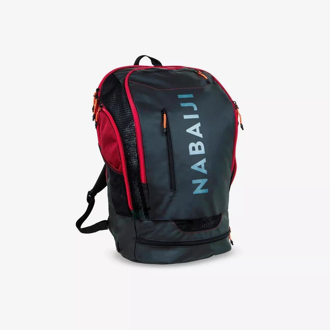 BLACK Swimming Backpack 900 40 L - Black Neon, No Color, large image number 0