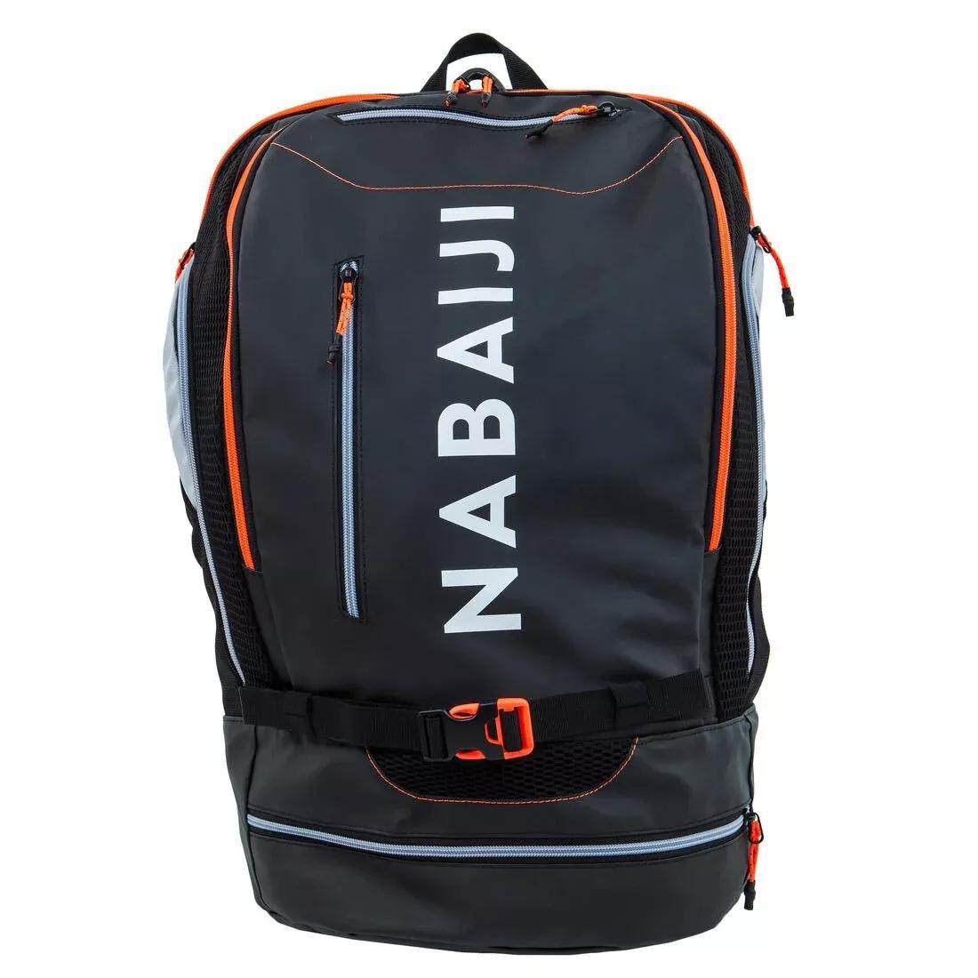 BLACK Swimming Backpack 900 40 L - Black Neon, No Color, large image number 1