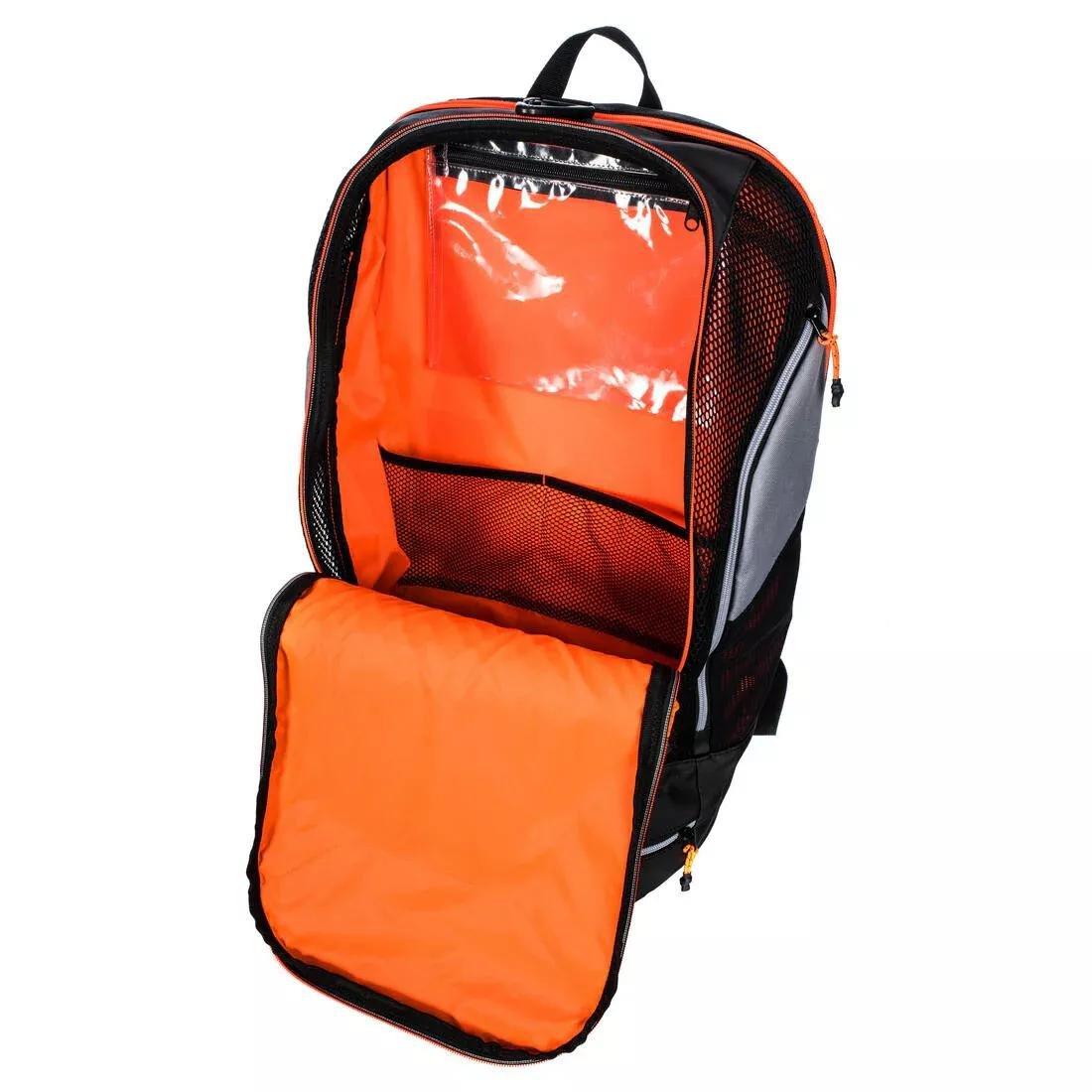 BLACK Swimming Backpack 900 40 L - Black Neon, No Color, large image number 11
