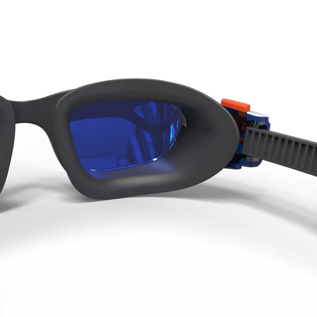 Swimming Goggles Mirrored Lenses - Spirit Size S, Blue, No Color, large image number 7