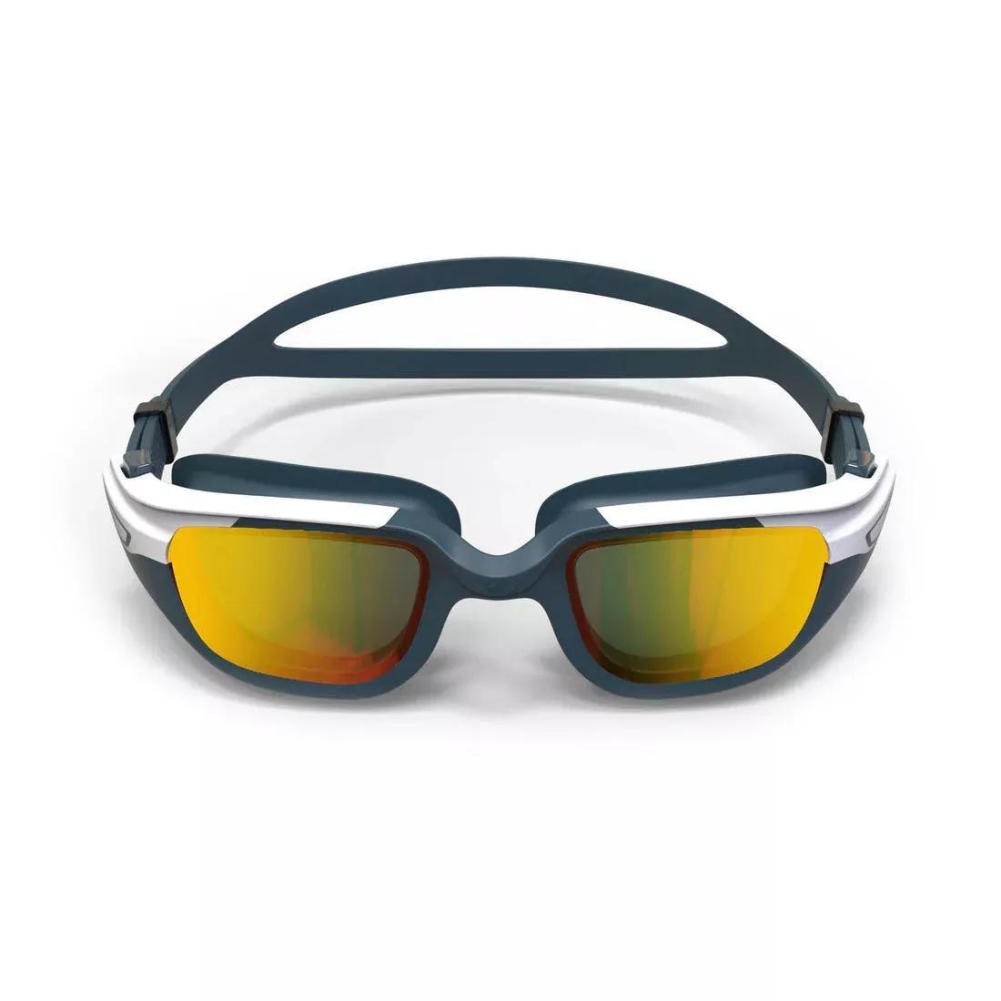 Swimming Goggles Mirrored Lenses - Spirit Size S, Blue, No Color, large image number 9
