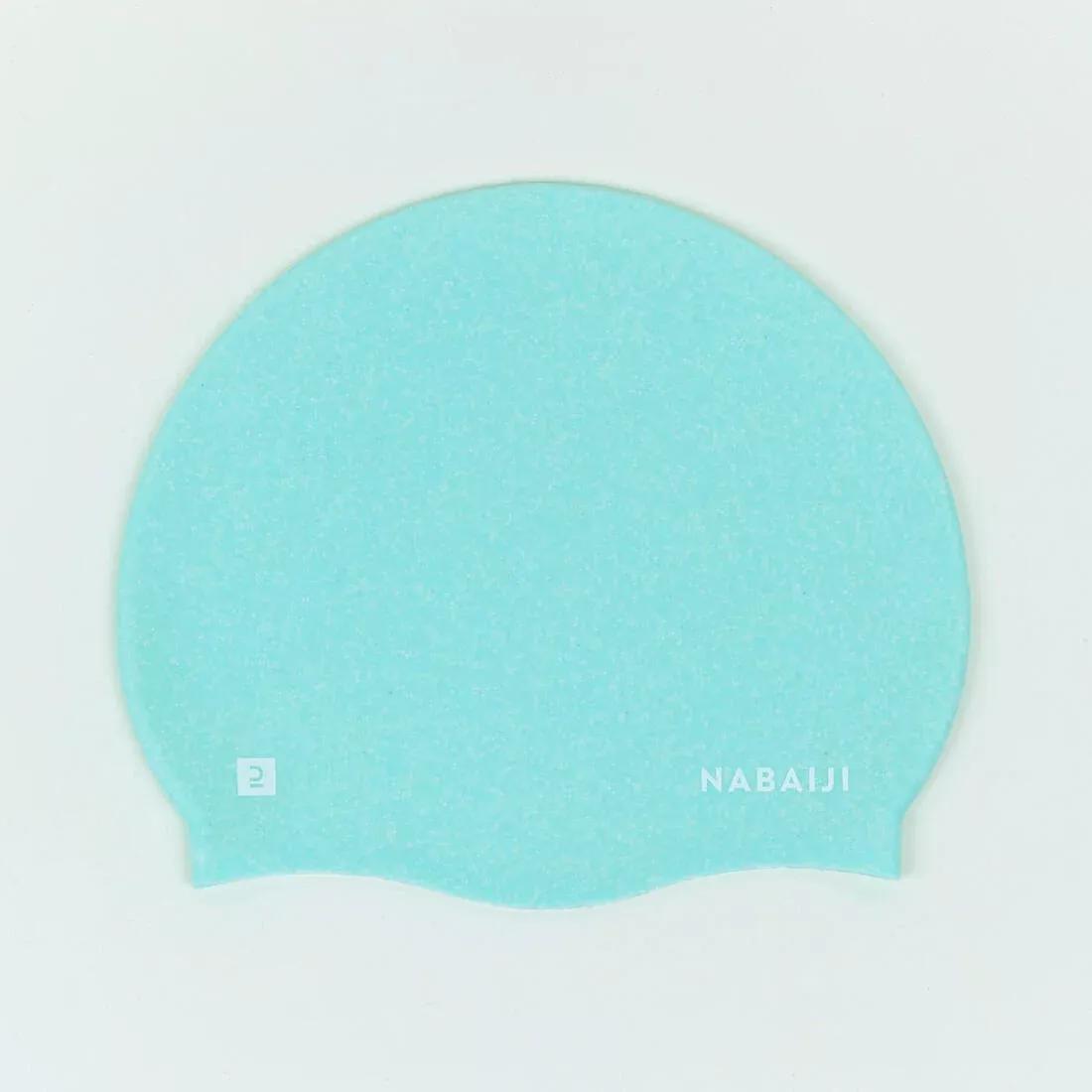 AQUAMARINE GREEN SILICONE swim cap Reg - One size - Mint green, No Color, large image number 1
