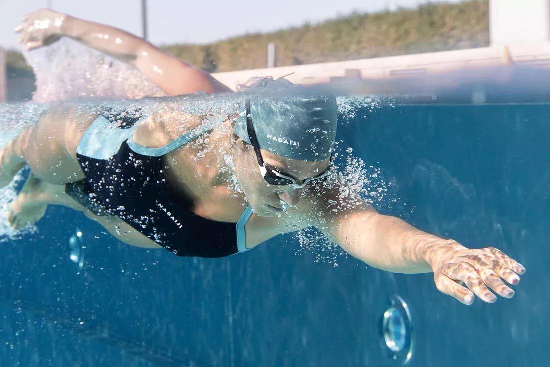 Silicone Swim Cap Reg - One Size, Blue, No Color, large image number 3
