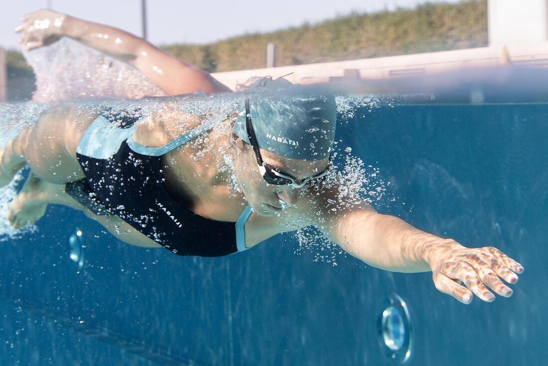 Silicone Swim Cap Reg - One Size, Blue, No Color, large image number 9