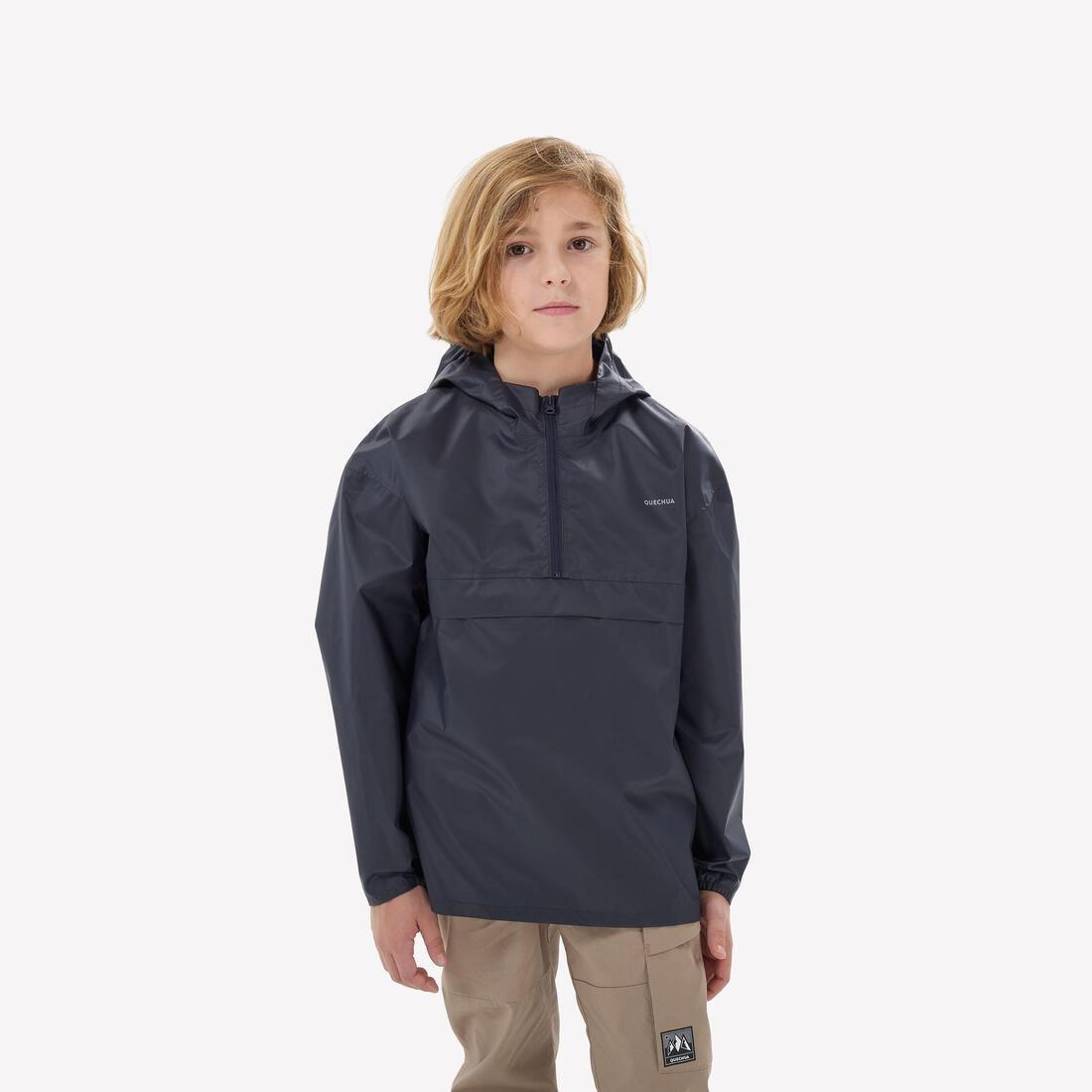 Kids Boys Jacket - MH100 Age 7-15, Blue, No Color, large image number 0