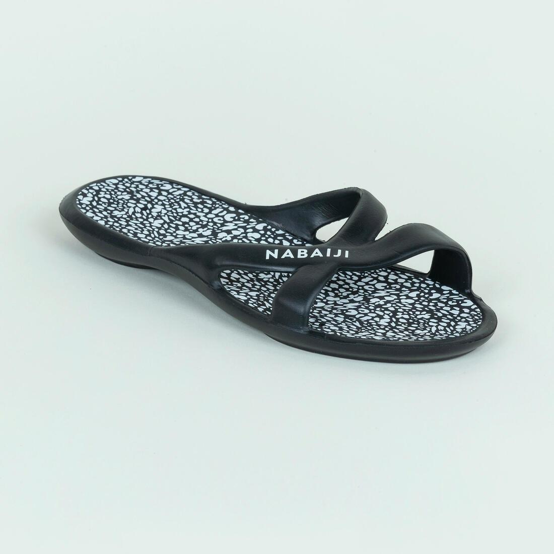 Women Pool Sandals - Slap 500, Black, , large image number 1