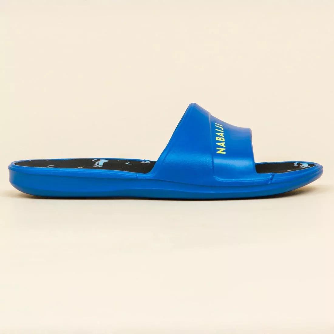 Kids Pool Derby Printed Sandals Slap - 500, White, , large image number 7