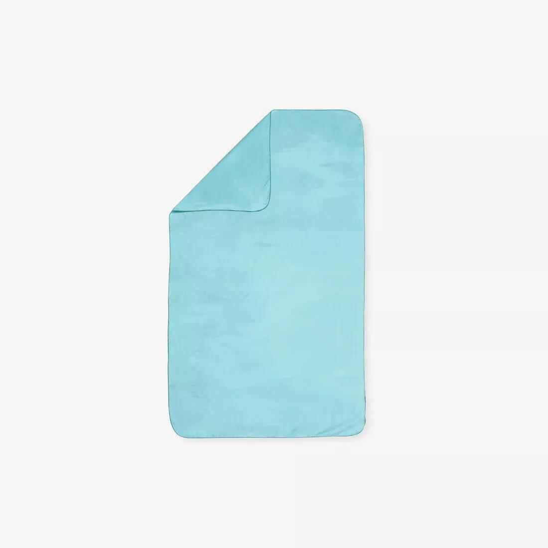 Microfibre Pool Towel - Size L 80 X 130 Cm, Green, , medium