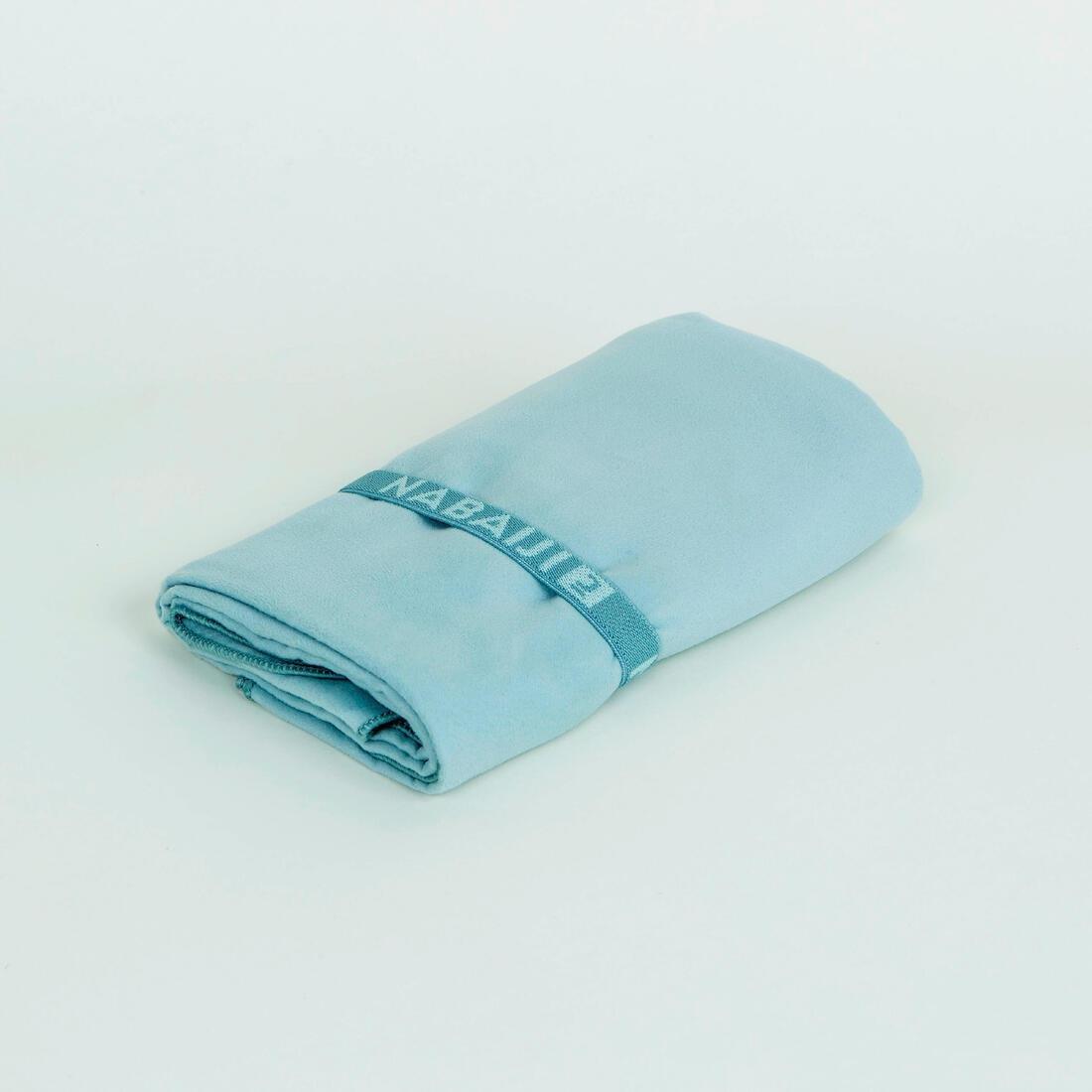 Microfibre Pool Towel - Size L 80 X 130 Cm, Green, No Color, large image number 11
