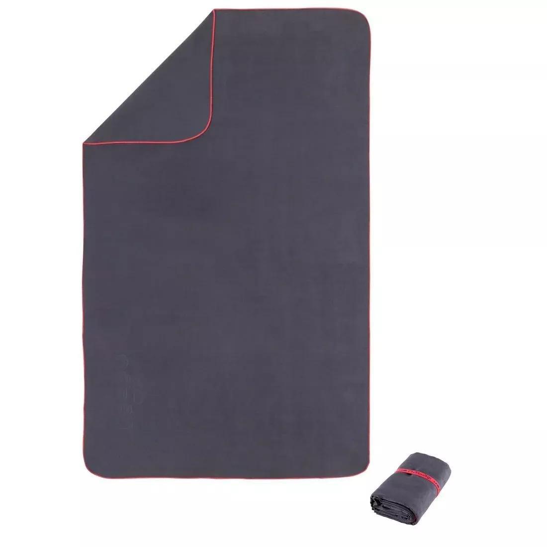 Unisex Microfibre Pool Towel - Size Xl 110 X 175 Cm, Orange, No Color, large image number 2