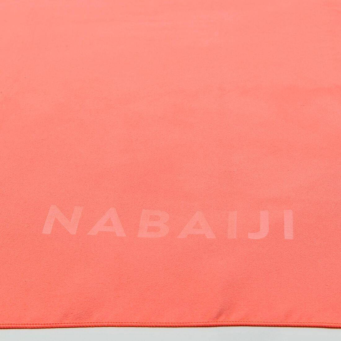 NABAIJI - Microfibre Pool Towel - Size Xl 110 X 175 Cm, Orange