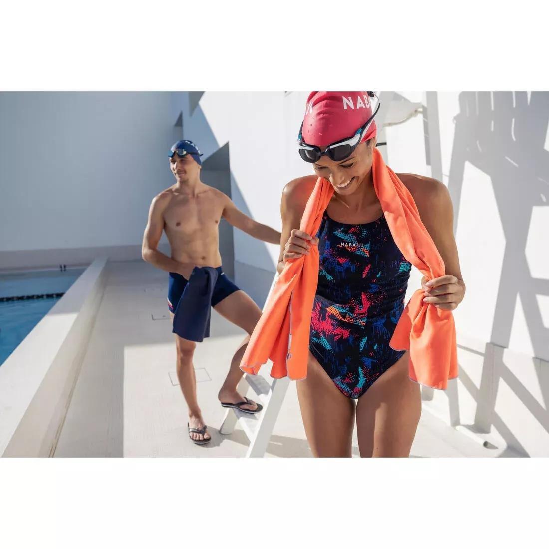 Unisex Microfibre Pool Towel - Size Xl 110 X 175 Cm, Orange, No Color, large image number 10