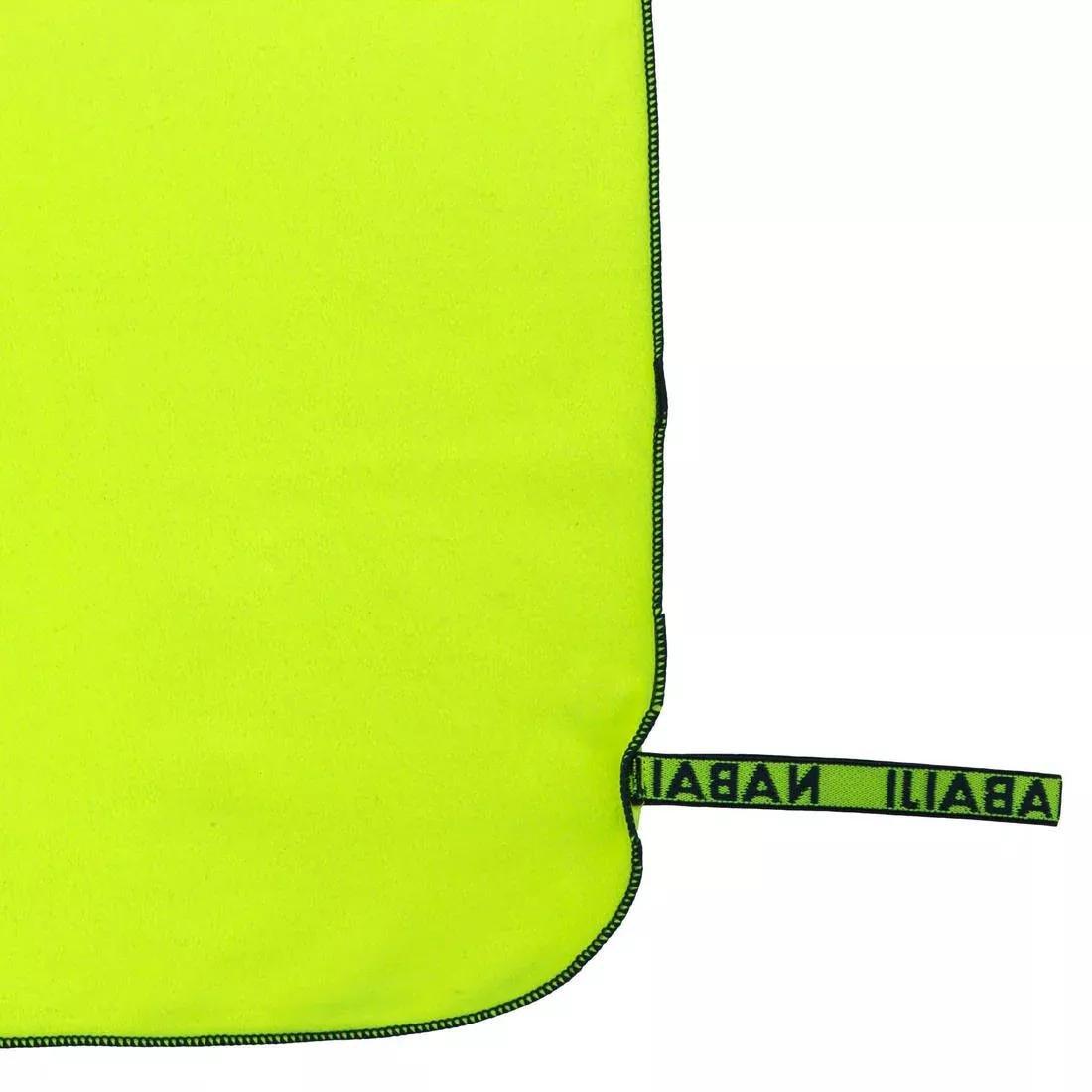 Swimming Microfibre Towel - Size L 80 X 130 Cm, Orange, No Color, large image number 3