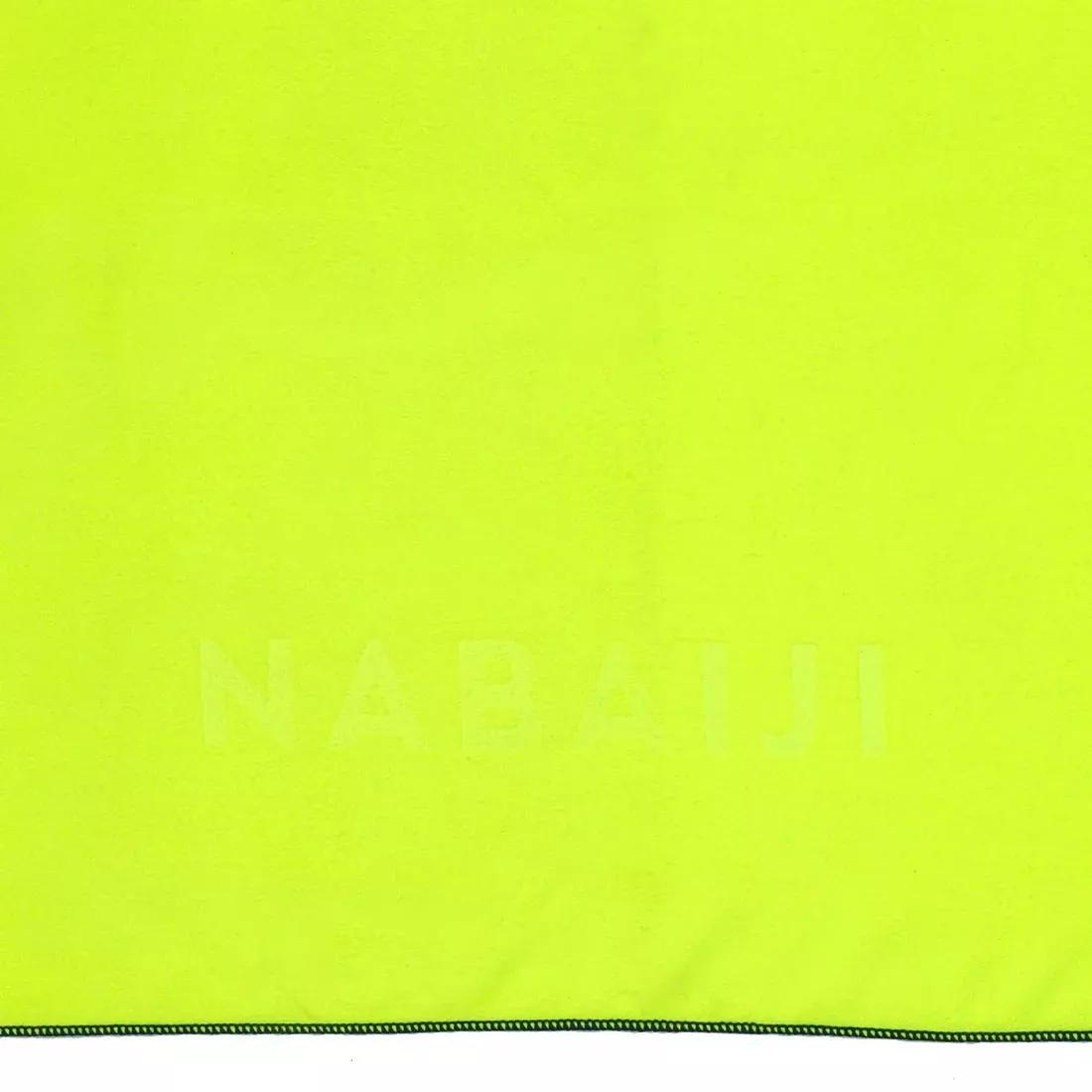 Swimming Microfibre Towel - Size L 80 X 130 Cm, Orange, No Color, large image number 4