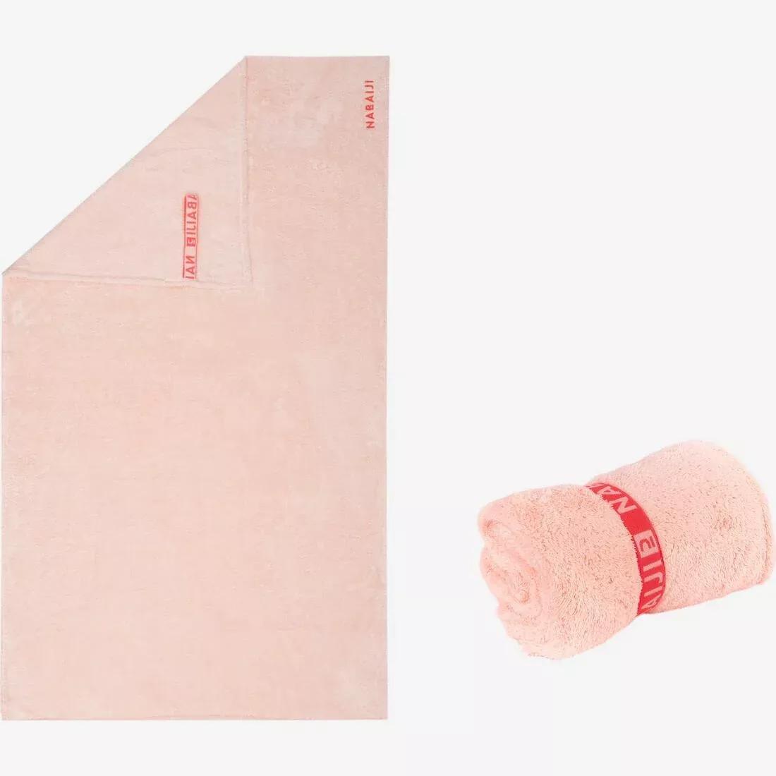 Ultra-Soft Microfibre Towel - Size L 80 X 130 Cm, White, No Color, large image number 5