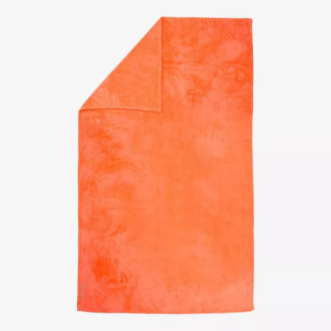 Swimming Ultra-Soft Microfibre Towel - Size Xl 110 X 175 Cm, Green, No Color, large image number 4