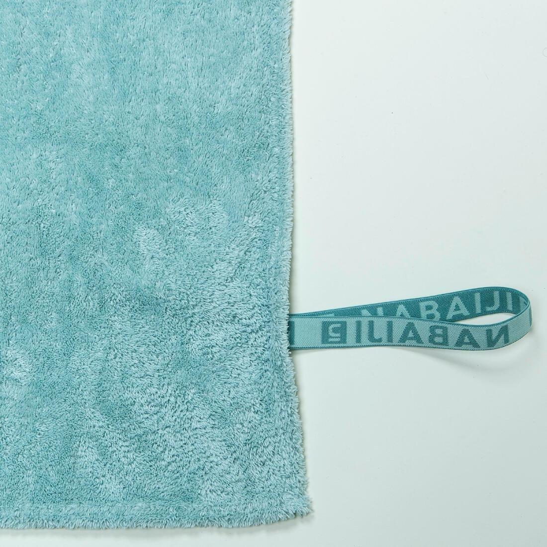Swimming Ultra-Soft Microfibre Towel - Size Xl 110 X 175 Cm, Green, No Color, large image number 10