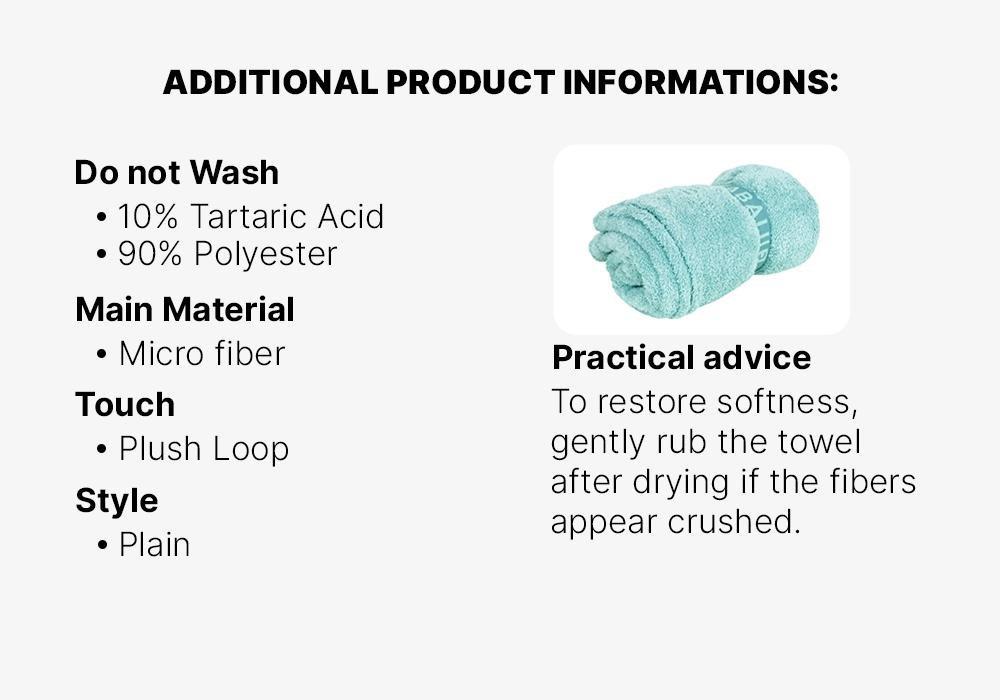 Swimming Ultra-Soft Microfibre Towel - Size Xl 110 X 175 Cm, Green, No Color, medium