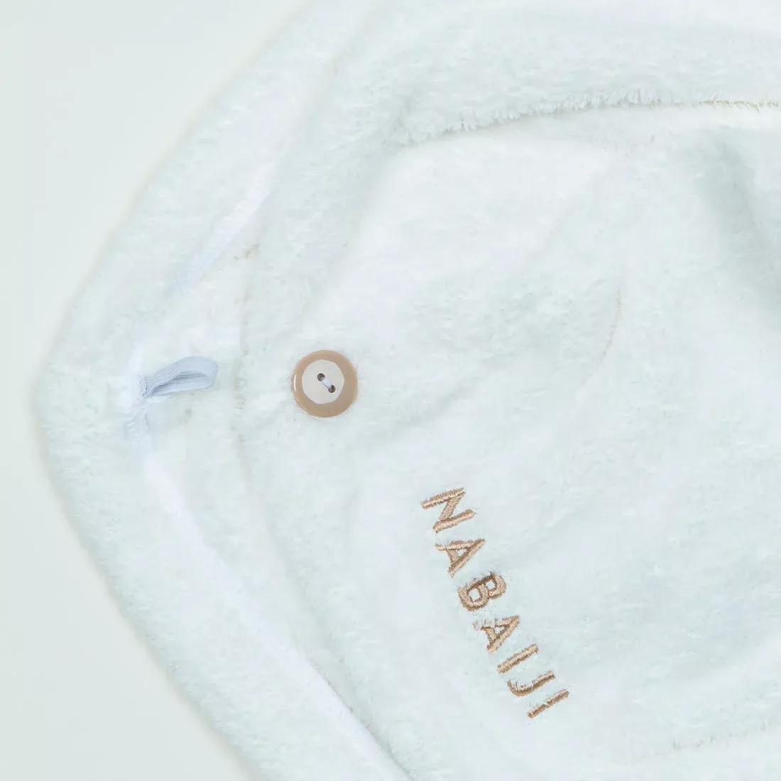 Swimming Soft Microfibre Hair Towel, White, No Color, large image number 14