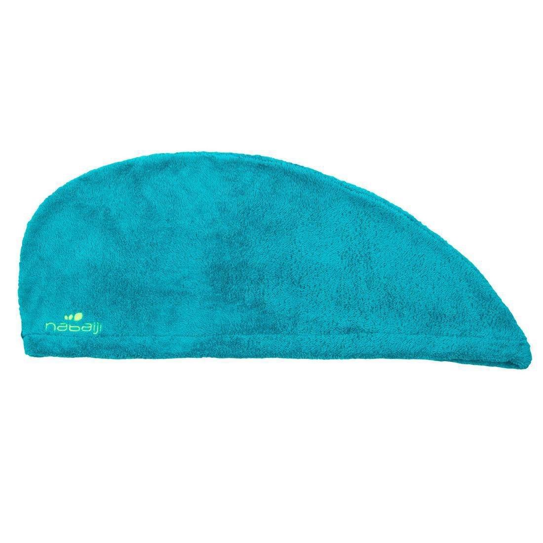 women Swimming Soft Microfibre Hair Towel, Green, No Color, large image number 2