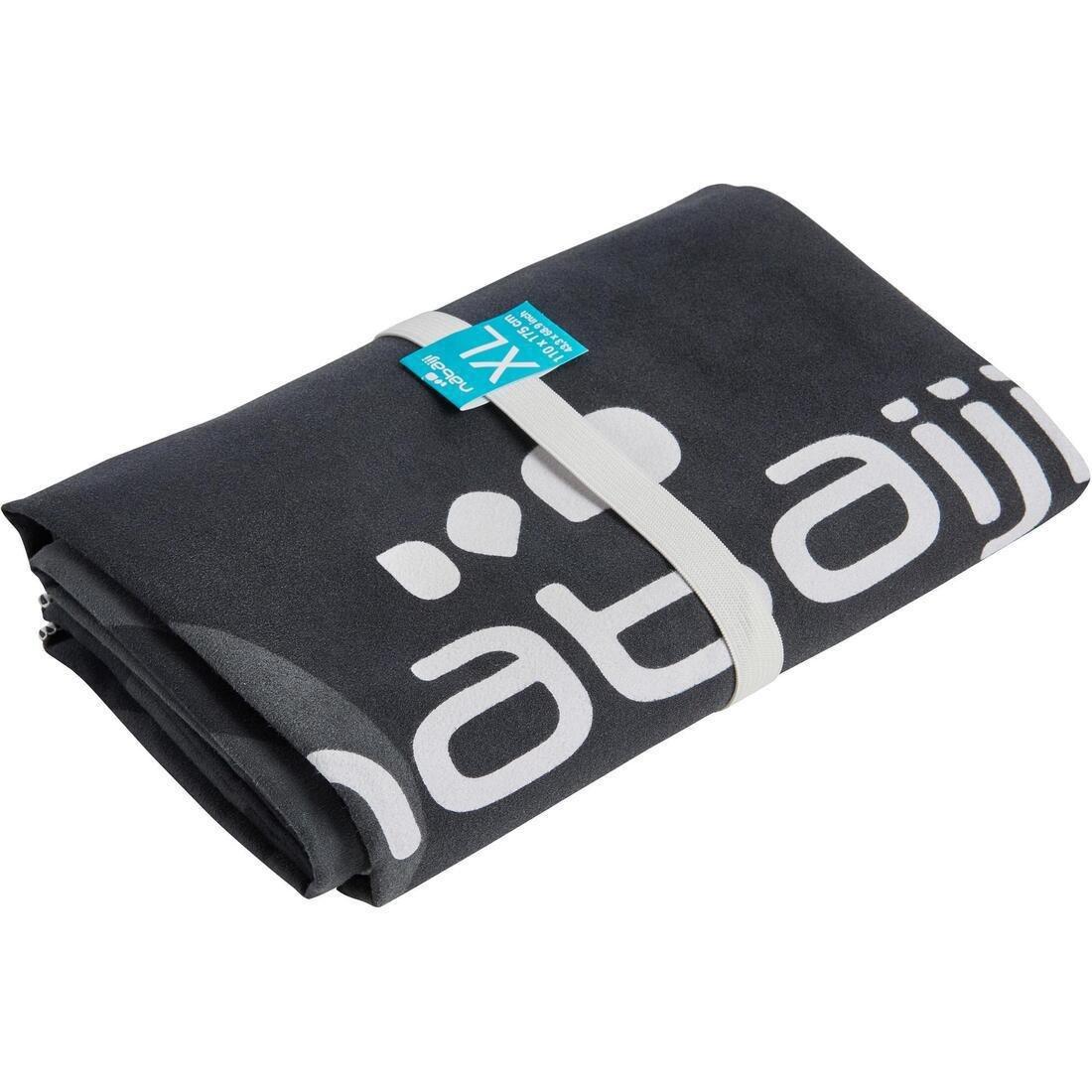 SORBET GREEN Microfibre Swimming Towel Size XL 110 x 175 cmPrint, No Color, large image number 12