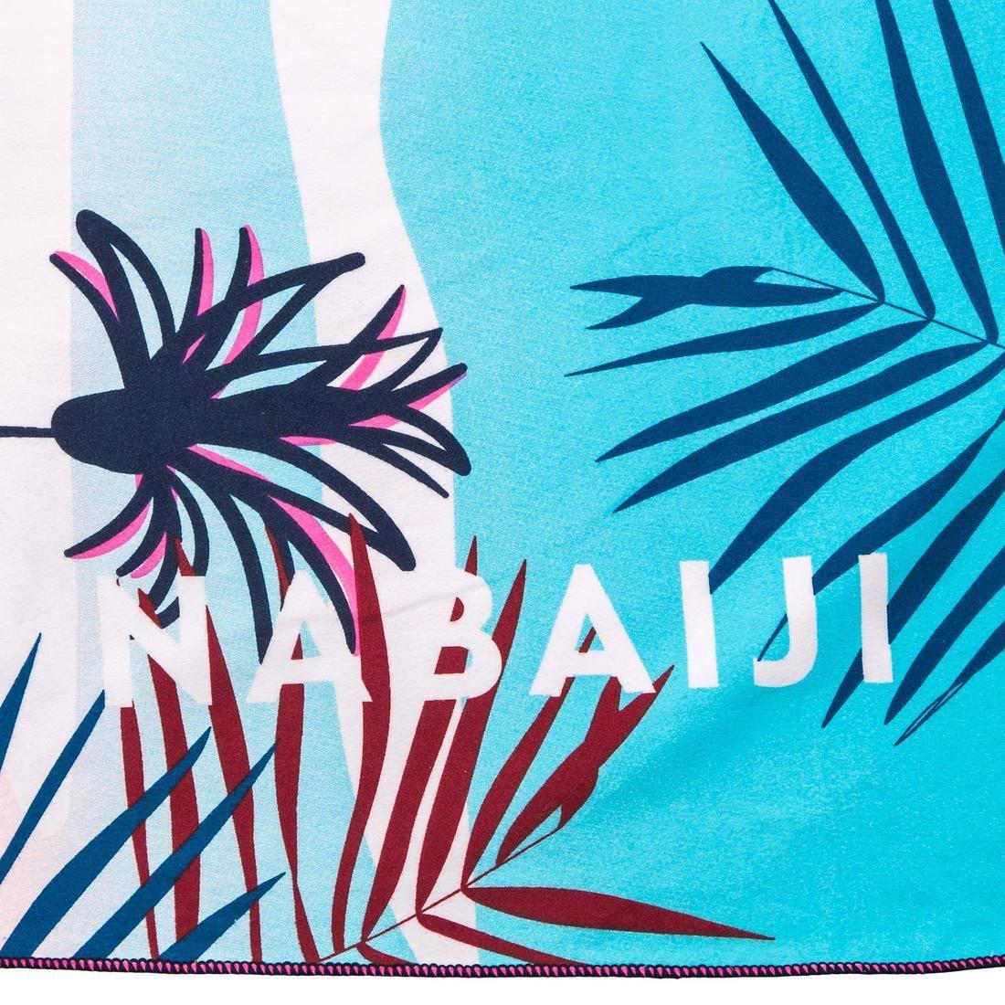 SORBET GREEN Microfibre Swimming Towel Size XL 110 x 175 cmPrint, No Color, large image number 14