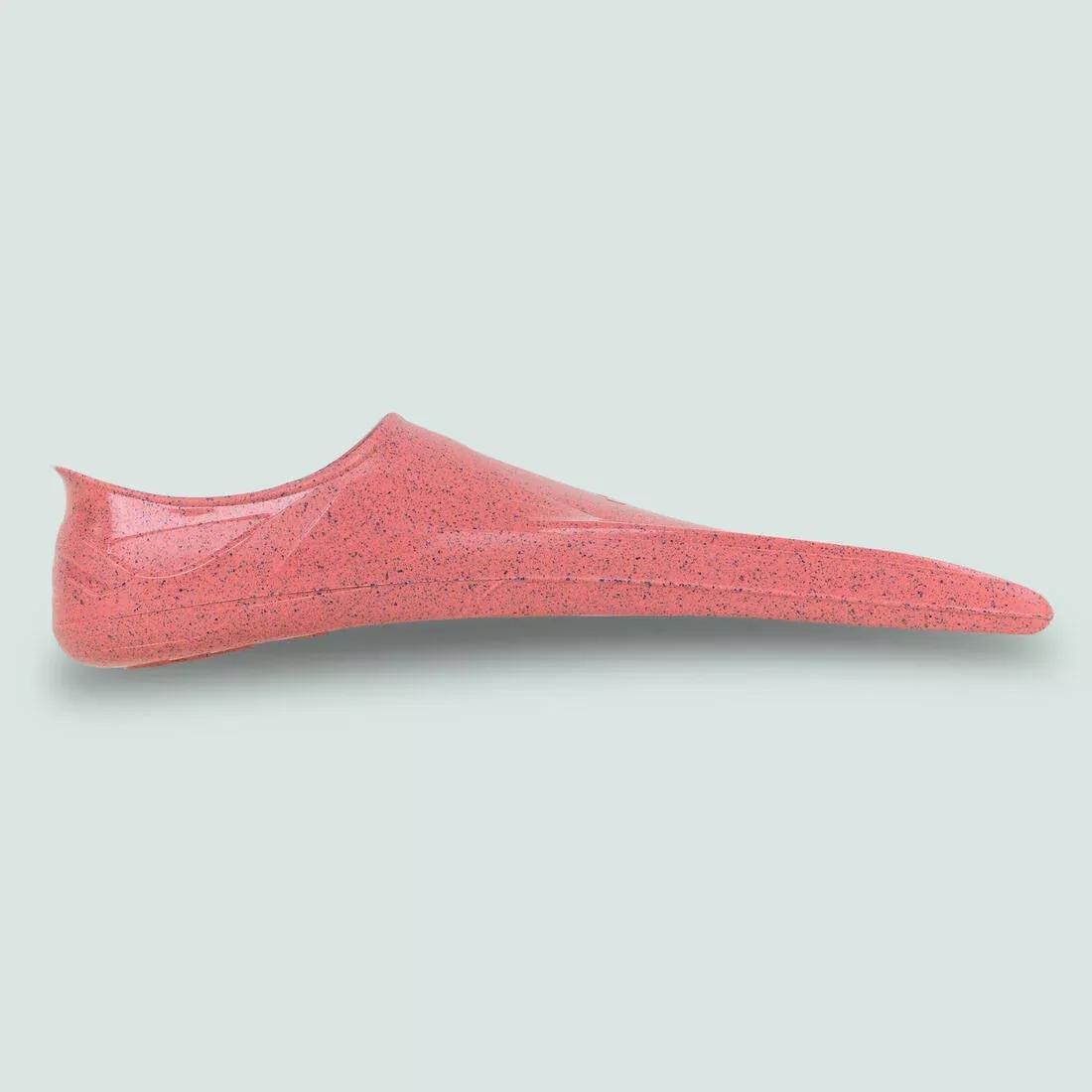 Short Swimming Fins - Silifins 500, Pink, , large image number 4