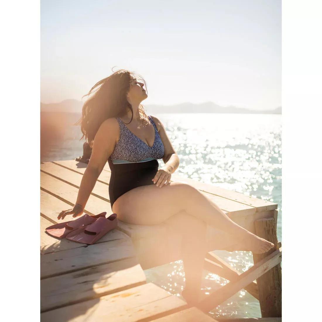 Short Swimming Fins - Silifins 500, Pink, No Color, medium