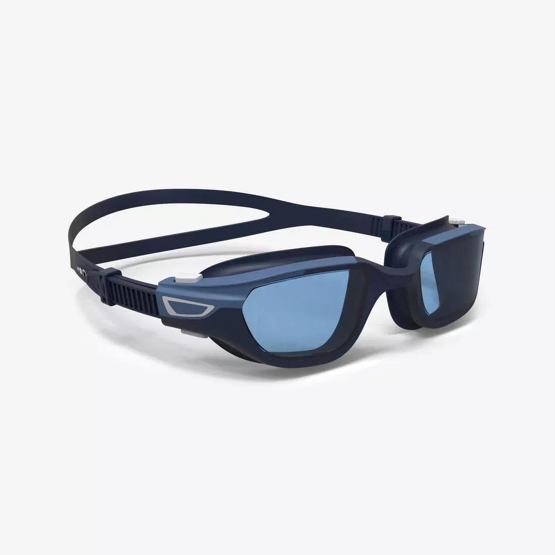 Unisex Clear Lenses Swimming Goggles - Spirit Size L, Navy Blue, No Color, large image number 1