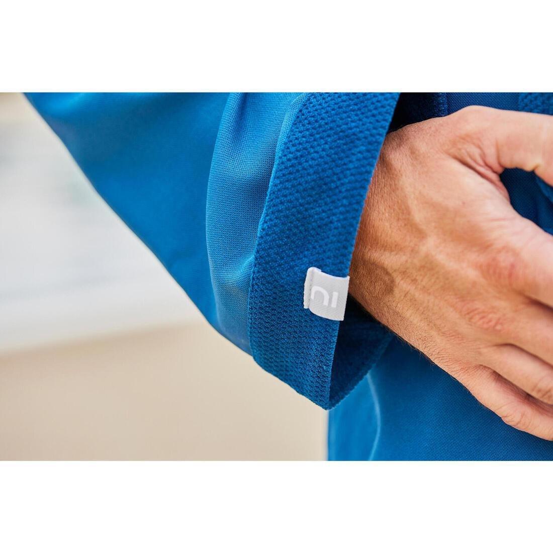 Men Compact Pool Bathrobe, Blue, , large image number 11