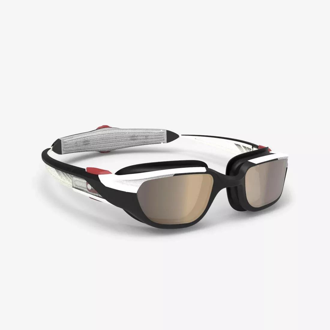 Swimming Goggles Turn Size L Smoked Lenses, Black, No Color, large image number 0