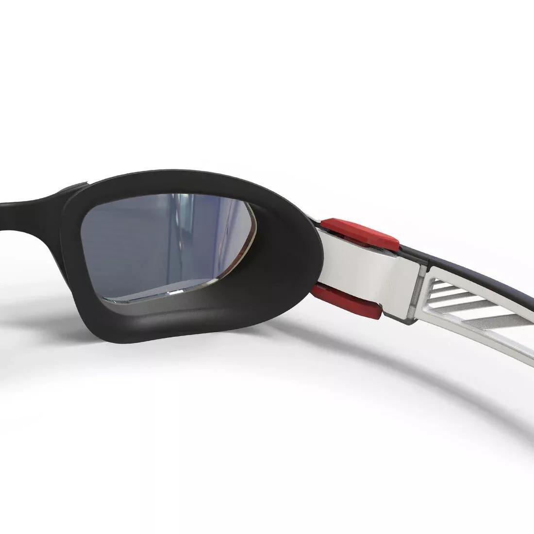 Swimming Goggles Turn Size L Smoked Lenses, Black, No Color, large image number 5