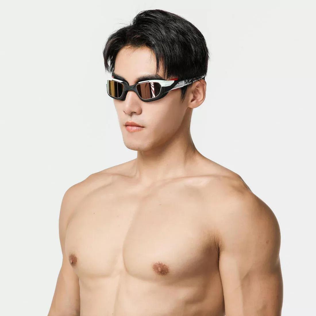 Swimming Goggles Turn Size L Smoked Lenses, Black, No Color, large image number 6