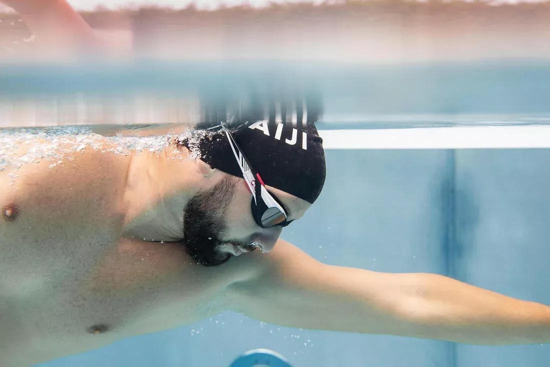 Swimming Goggles Turn Size L Smoked Lenses, Black, No Color, large image number 8