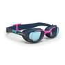 NABAIJI - Unisex Swimming Goggles - Xbase 100 Clear Lenses, Black